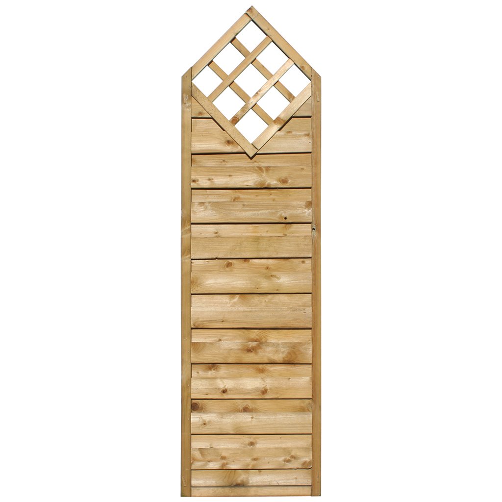 Dichtzaun Classic, spitz - 60x180/210/180 cm