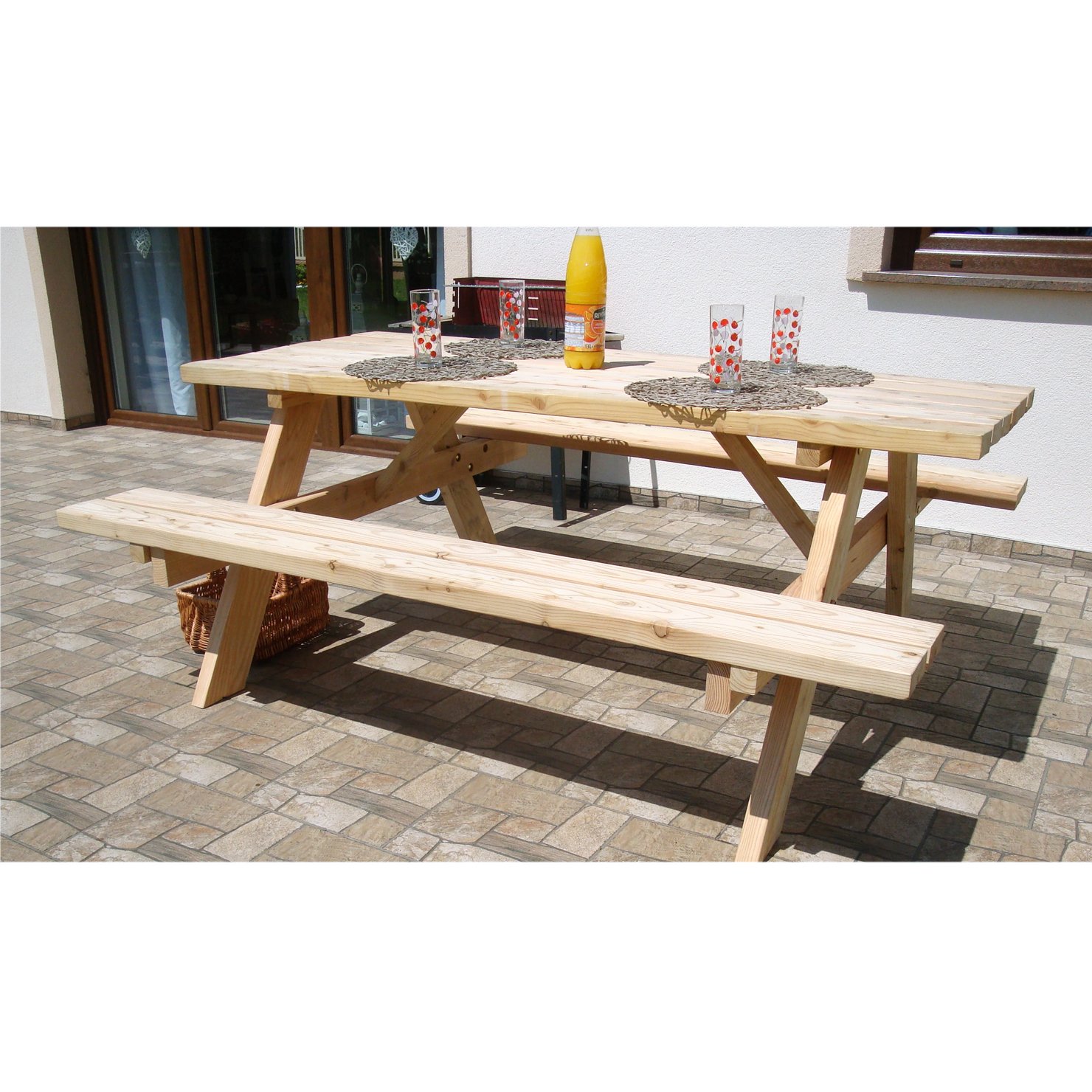 Picknick-Tisch Heide aus Lärchenholz