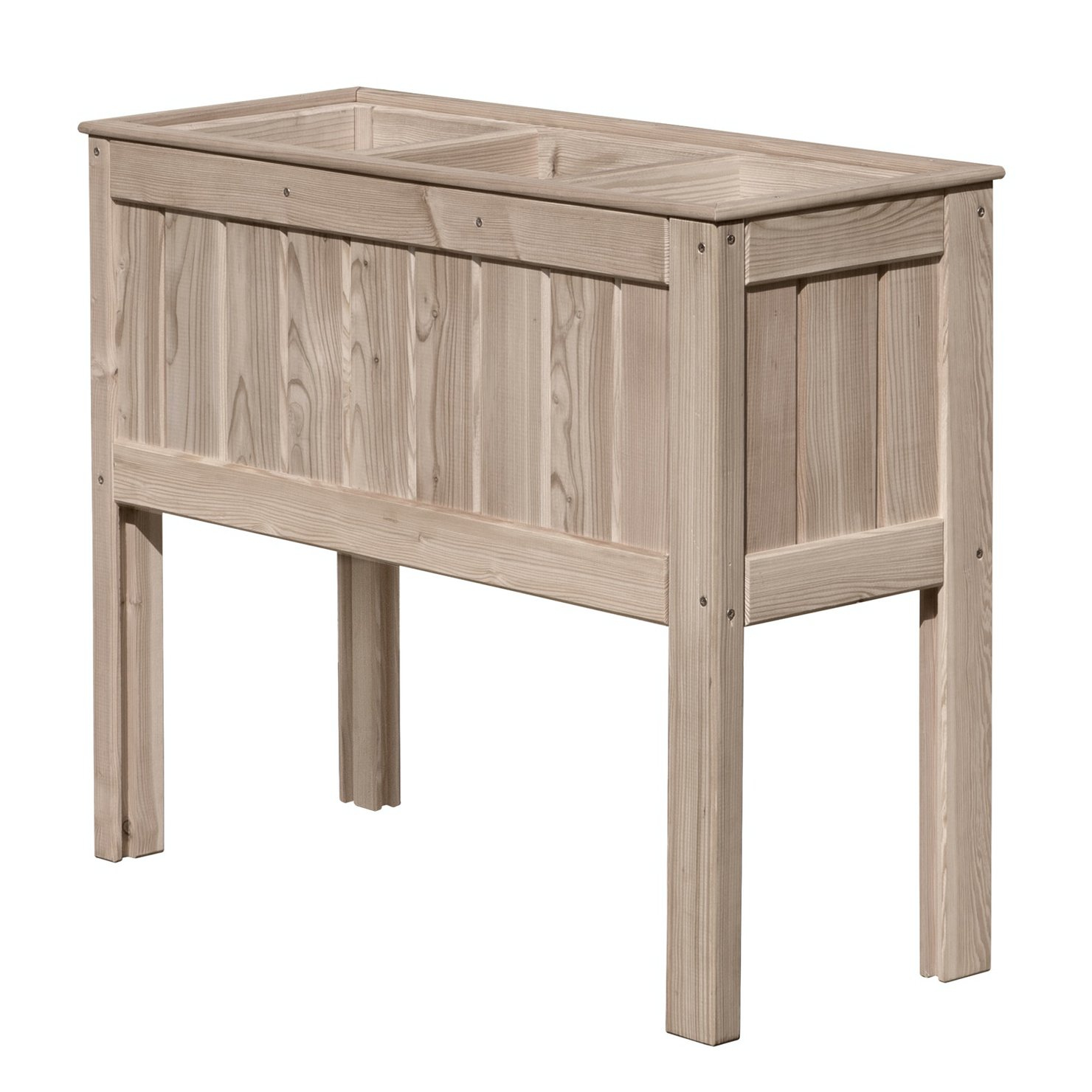 Hochbeet Kolding aus unbehandelter Lärche – 100 x 37 x 80 cm