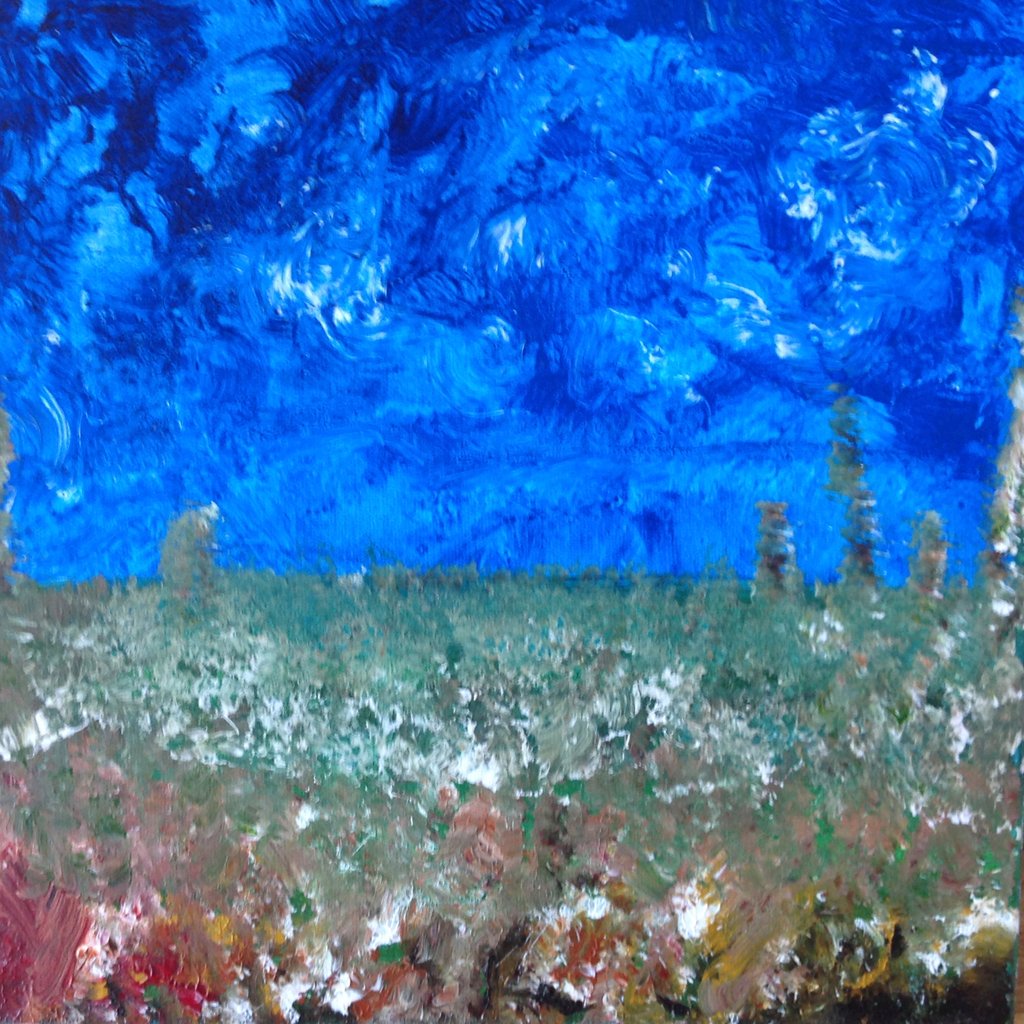 Acrylbild Frühling 9/18