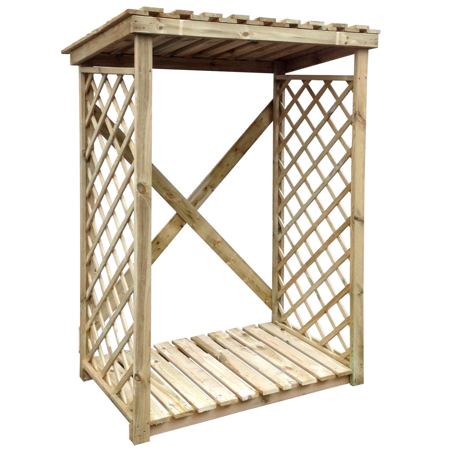 Kaminholzregal – 125 x 50 x 183 cm Kaminholzregal – 125 x 50 x 183 cm