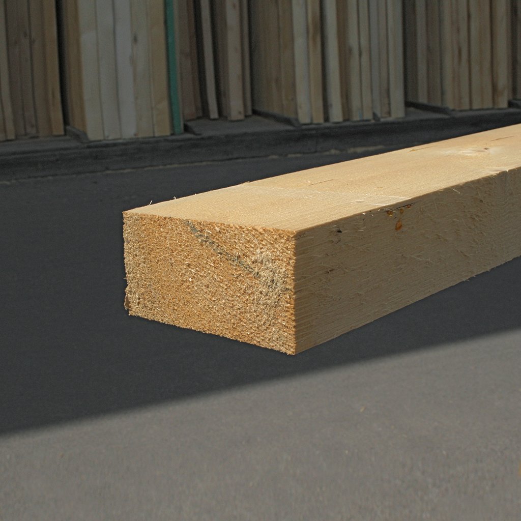 sägerauhes Kantholz