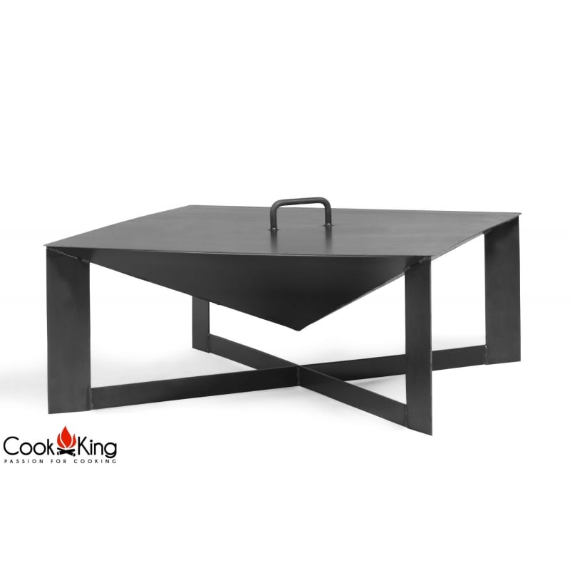 Cook King Feuerschale Cuba mit Deckel