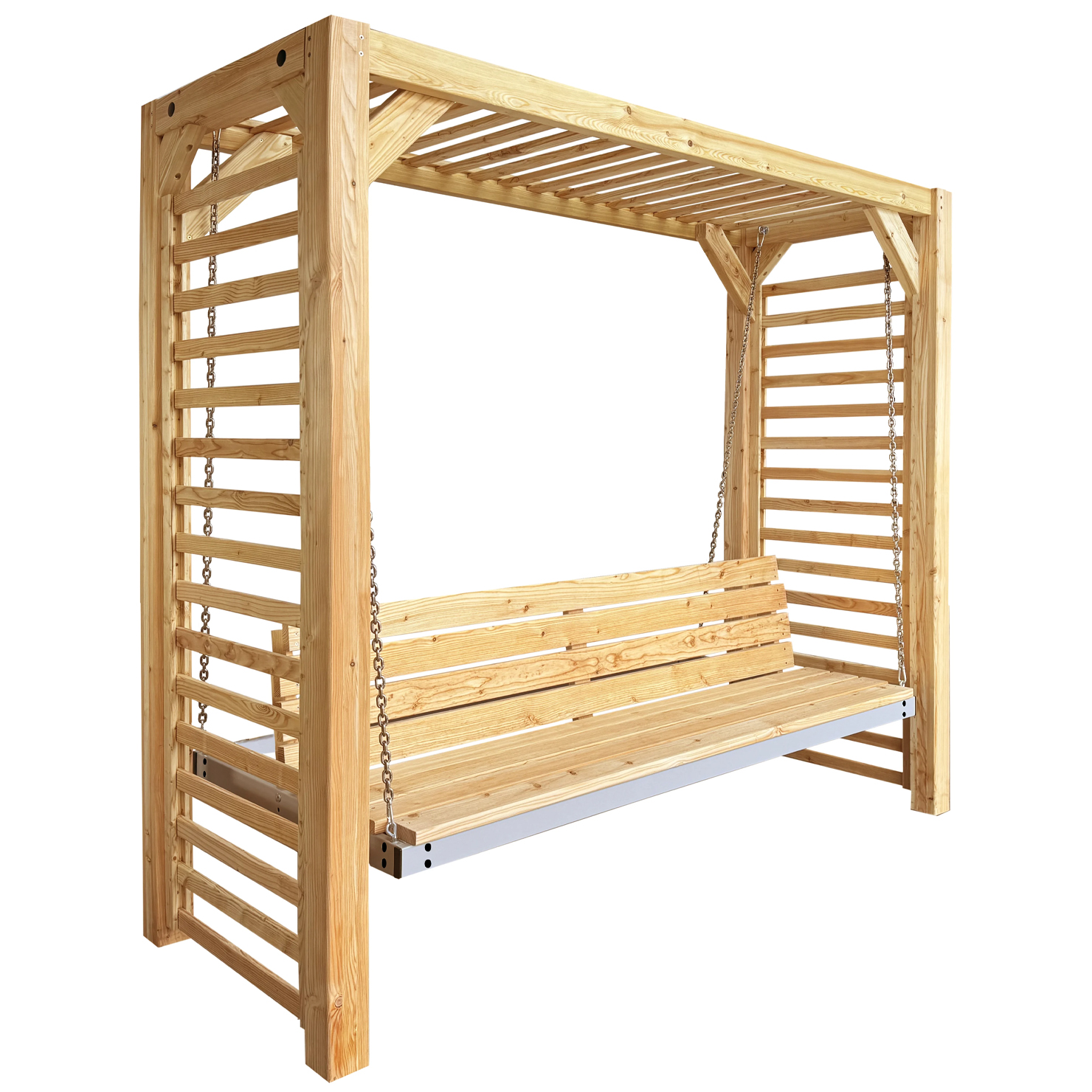 Pergola-Schaukel – 220 x 80 x 198 cm