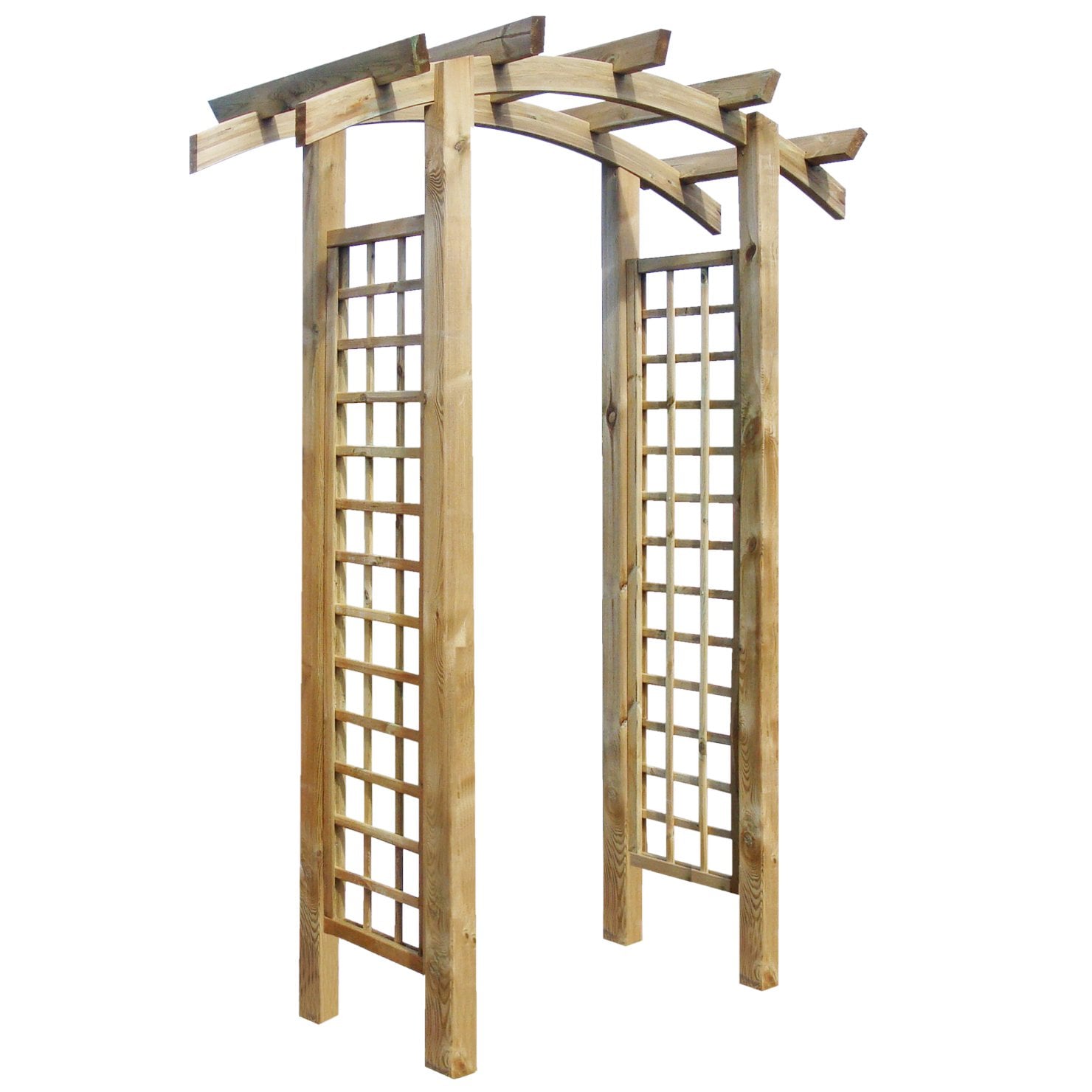 Durchgangspergola Romana mit Rundbogen – ca. 230 x 180 x 65 cm Durchgangspergola Romana mit Rundbogen – ca. 230 x 180 x 65 cm