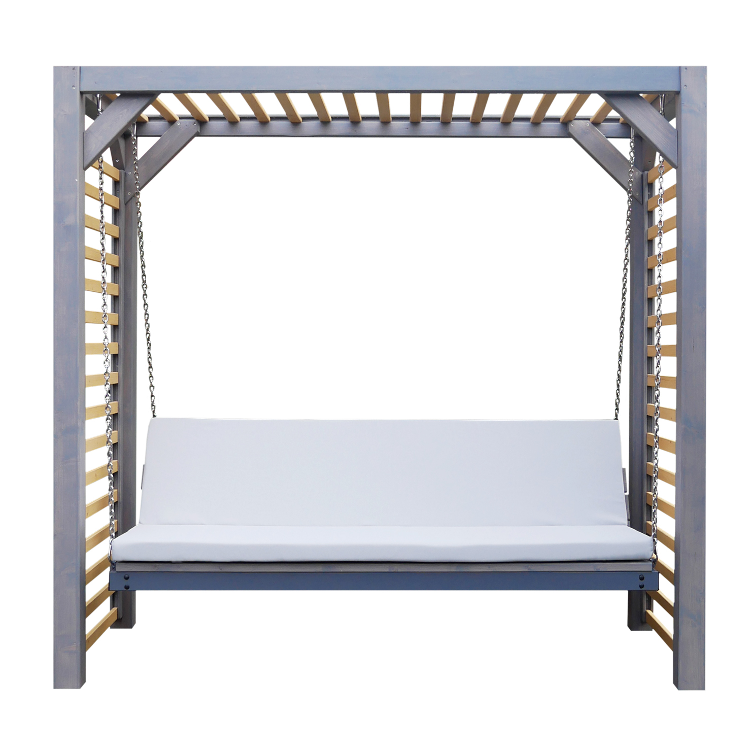 Pergola-Schaukel – 220 x 80 x 198 cm Pergola-Schaukel – 220 x 80 x 198 cm