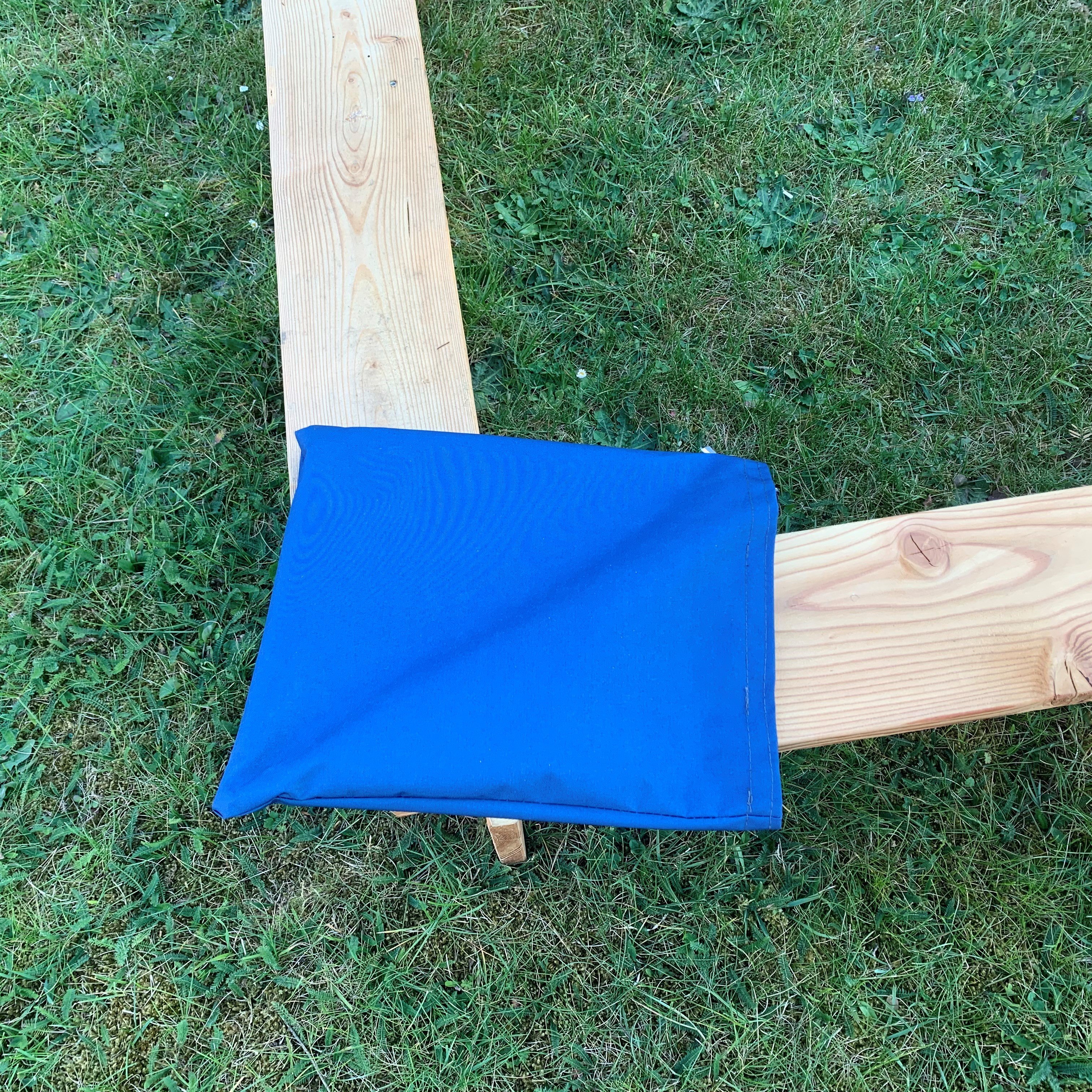 Abb.zeigt blaue Hülle für Sandkastenplane Abb.zeigt blaue Hülle für Sandkastenplane