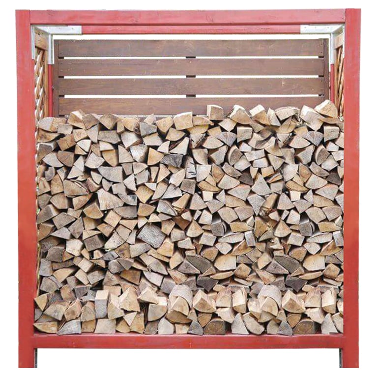 Kaminholzregal Cuba – 198 x 59 x 210 cm