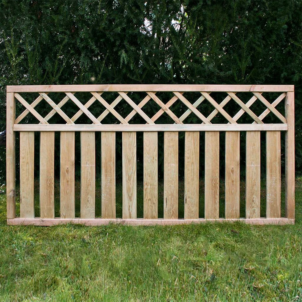 Vorgartenzaun mit Rankgitter Vorgartenzaun mit Rankgitter