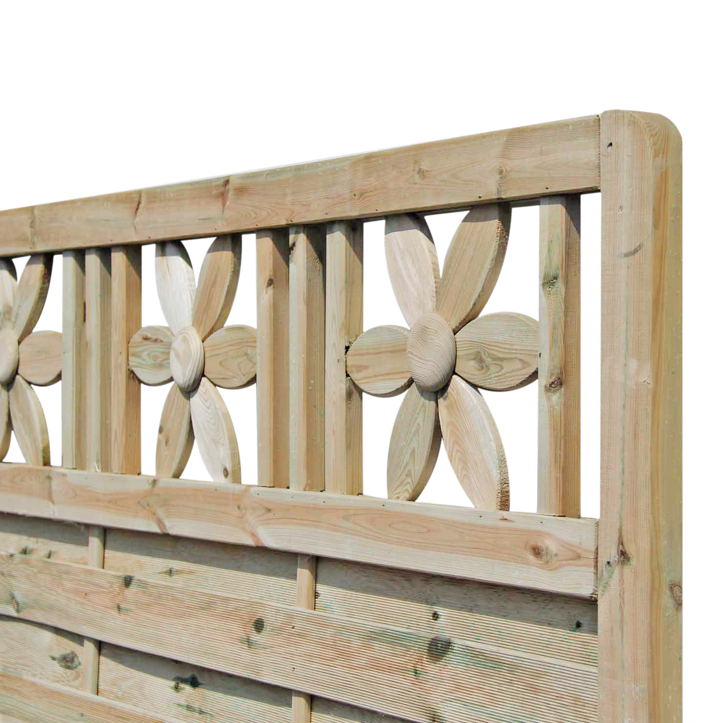 Ornamentzaun Florenz – Detailansicht Ornamentzaun Florenz – Detailansicht