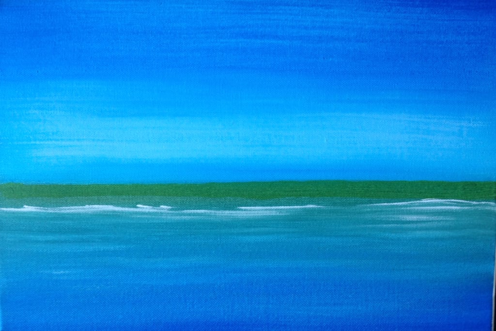 Acrylbild Frühling 10/18 Acrylbild Frühling 10/18
