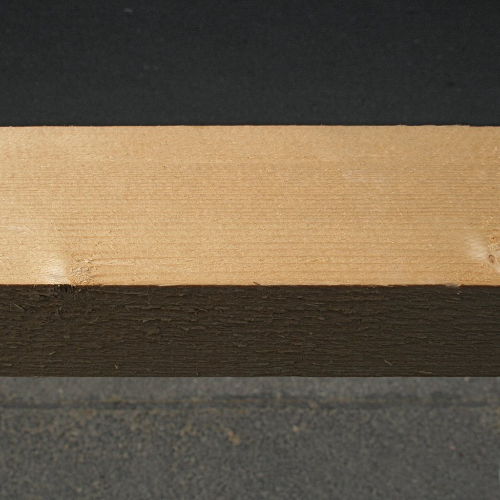 sägerauhes Rahmenholz