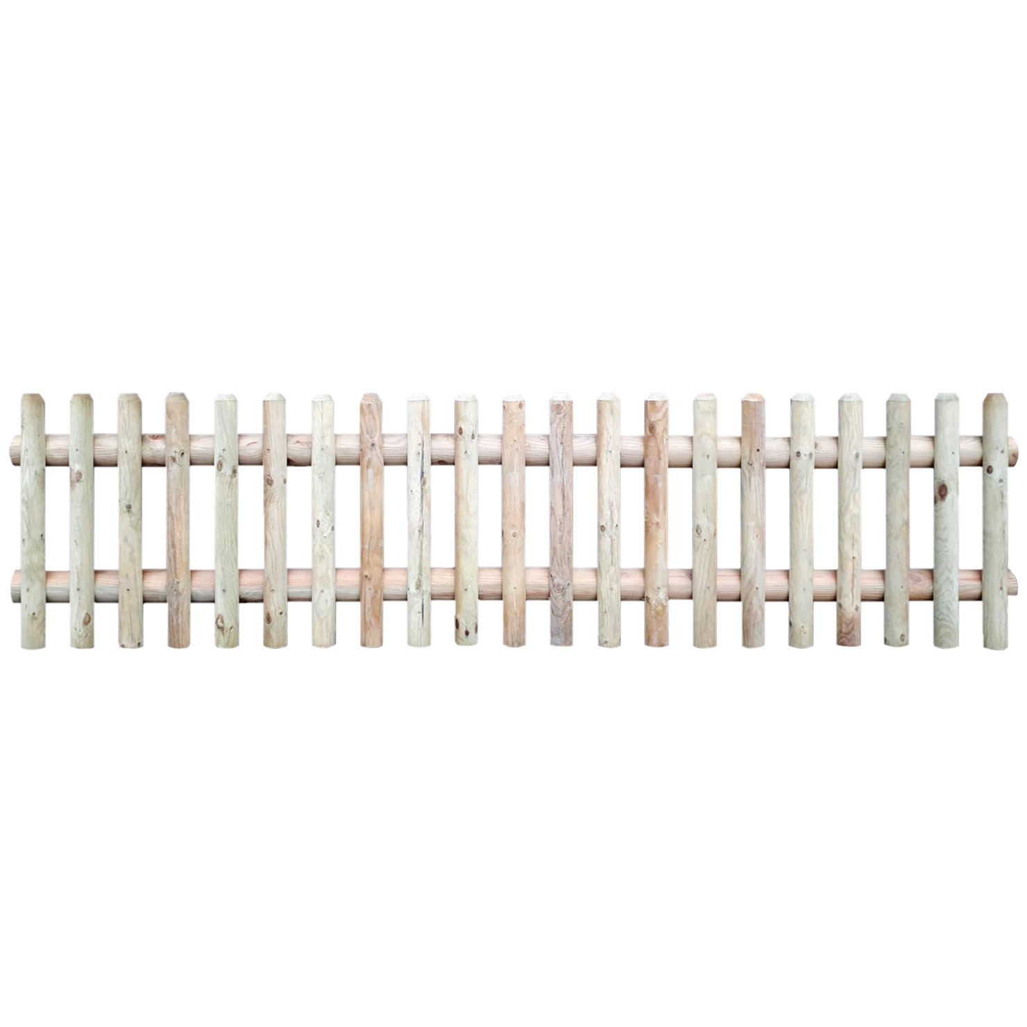 Staketenzaun 60 cm hoch