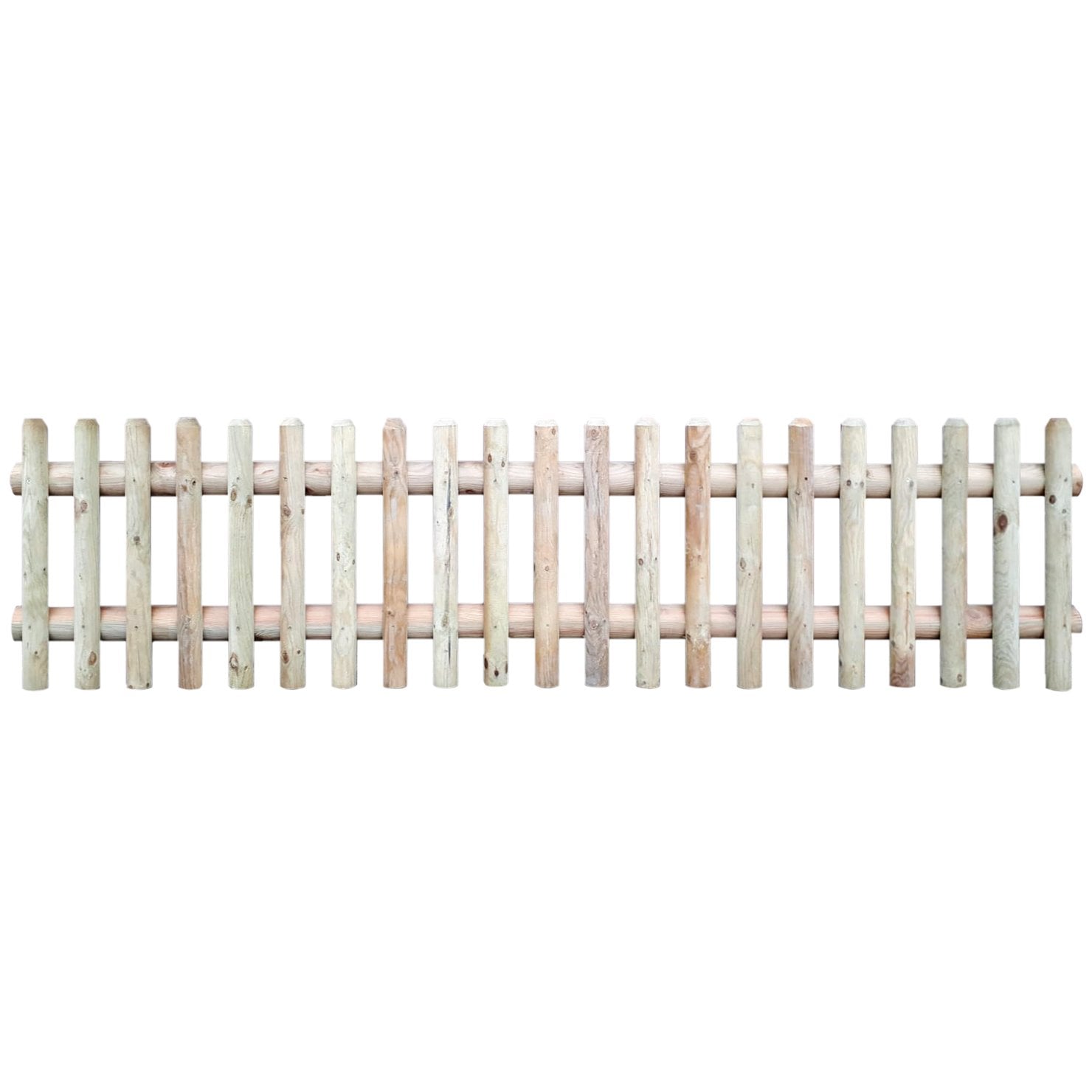 Senkrechtzaun Staketenzaun 60 cm hoch