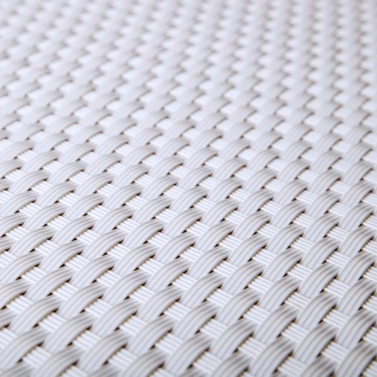 Materialansicht Rattan weiß Materialansicht Rattan weiß