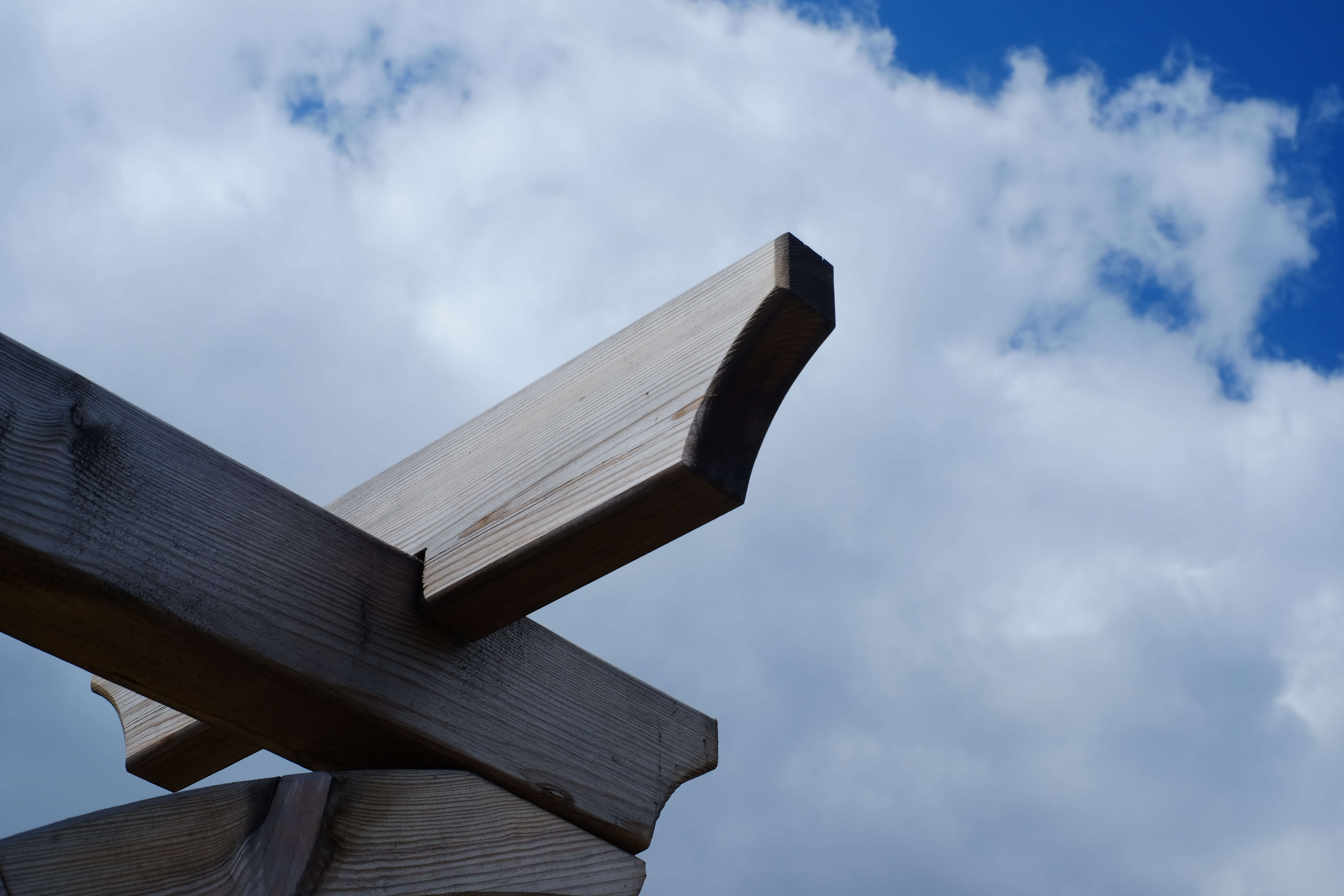 Pergola Montale - Detail Balken Pergola Montale - Detail Balken