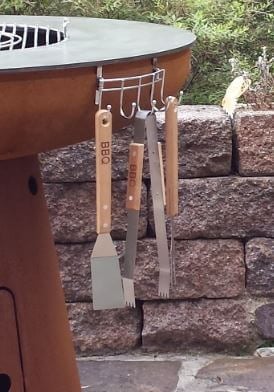 BBQ-Besteck dreiteilig