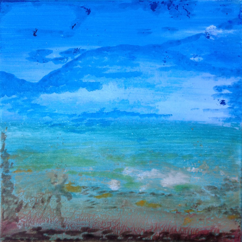 Acrylbild Frühling 7/18