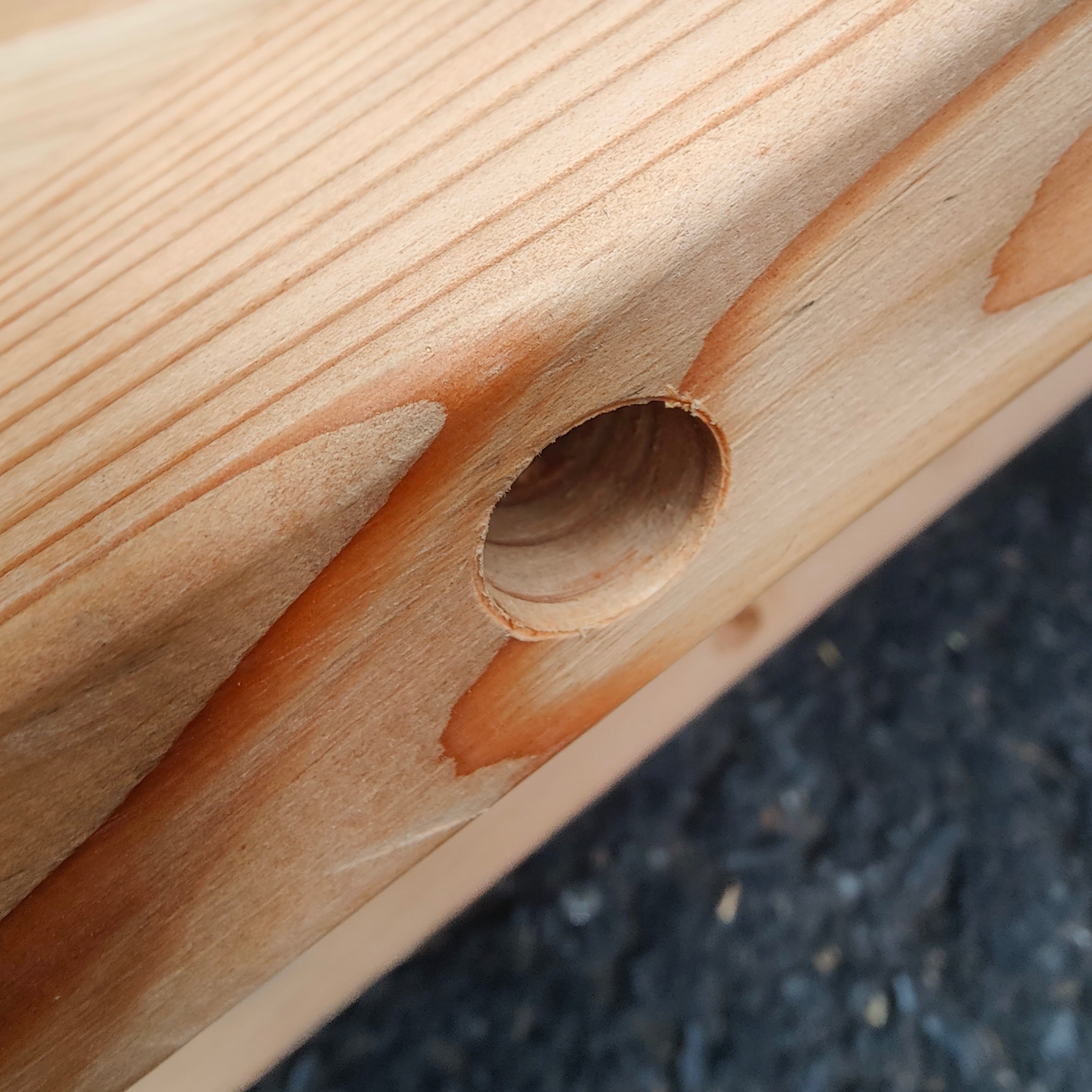 Detail zu Massivzaun Giardino in Lärche mit Rankgitter Detail zu Massivzaun Giardino in Lärche mit Rankgitter