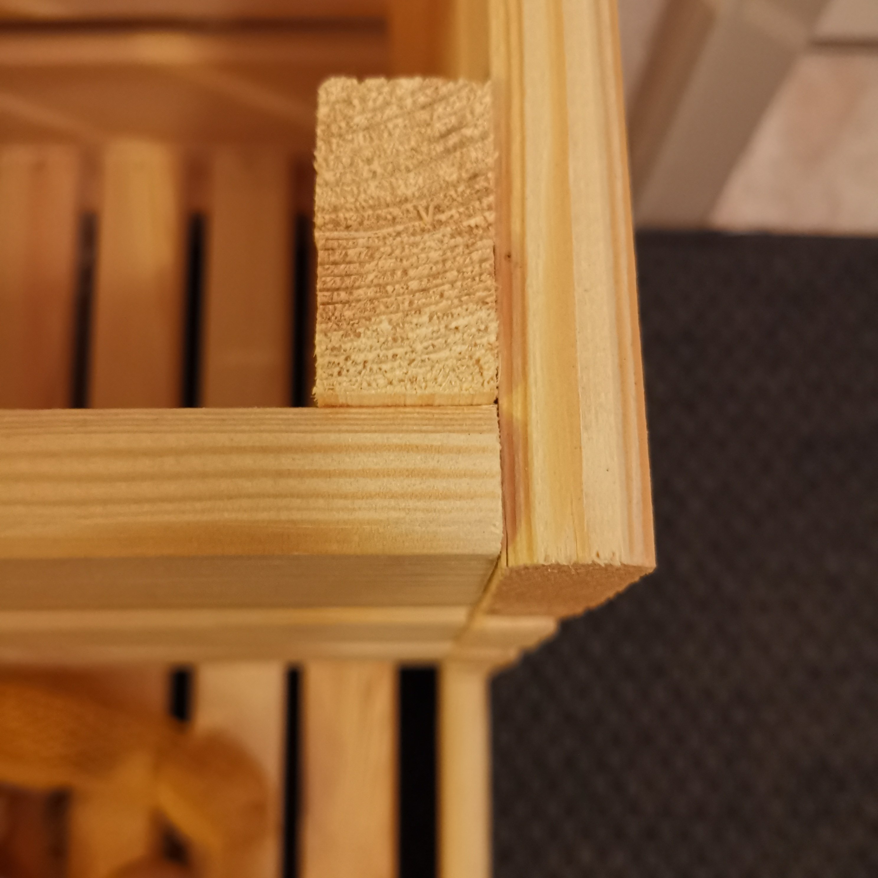 Kartoffelkiste - Detailansicht Kartoffelkiste - Detailansicht