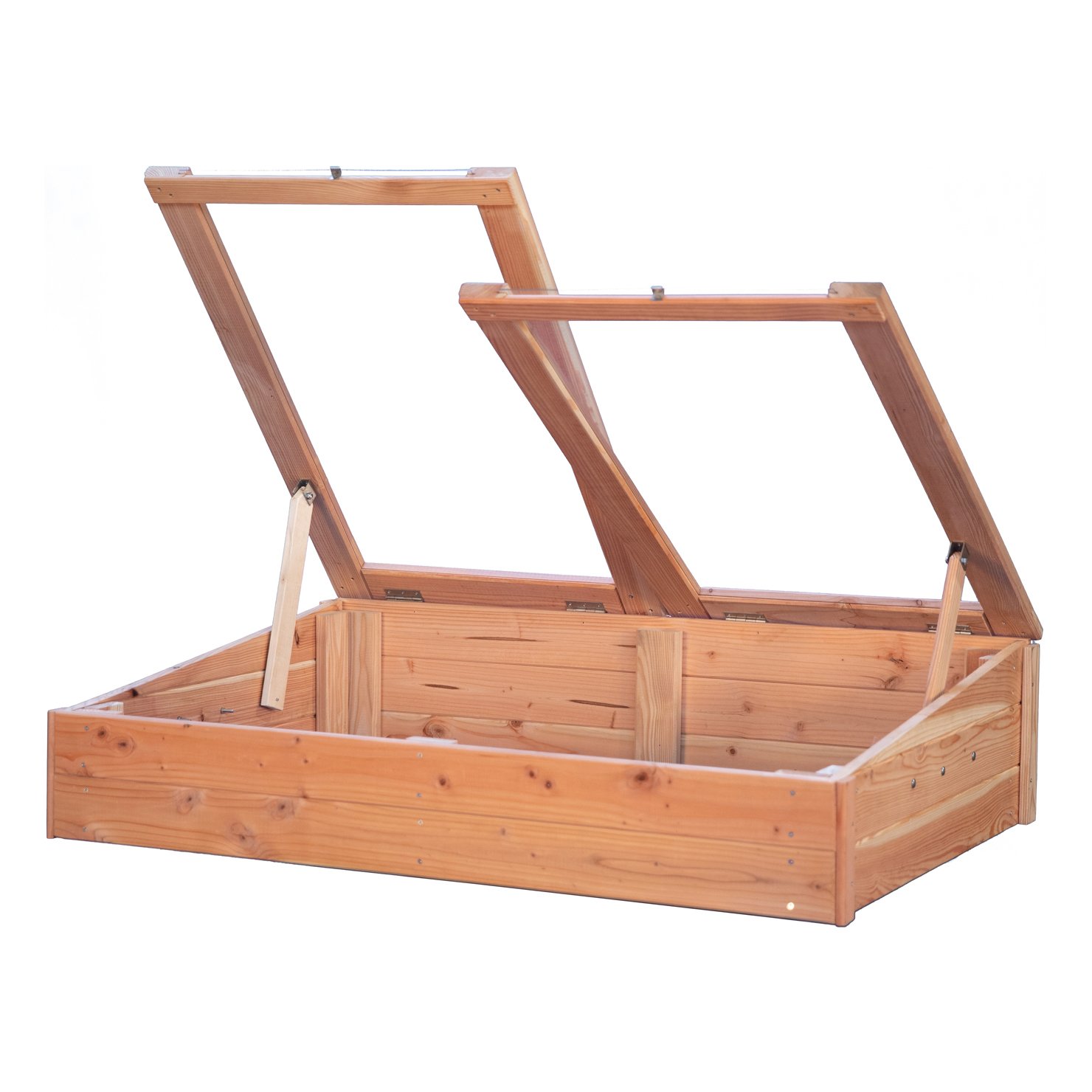 Frühbeet Tondern – Deckel geöffnet