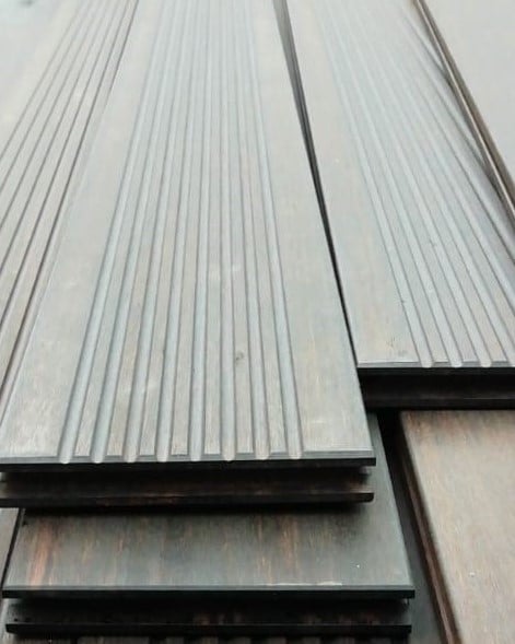 Bamboo X-treme Dielen -1 Seite geriffelt, 1 Seite glatt
