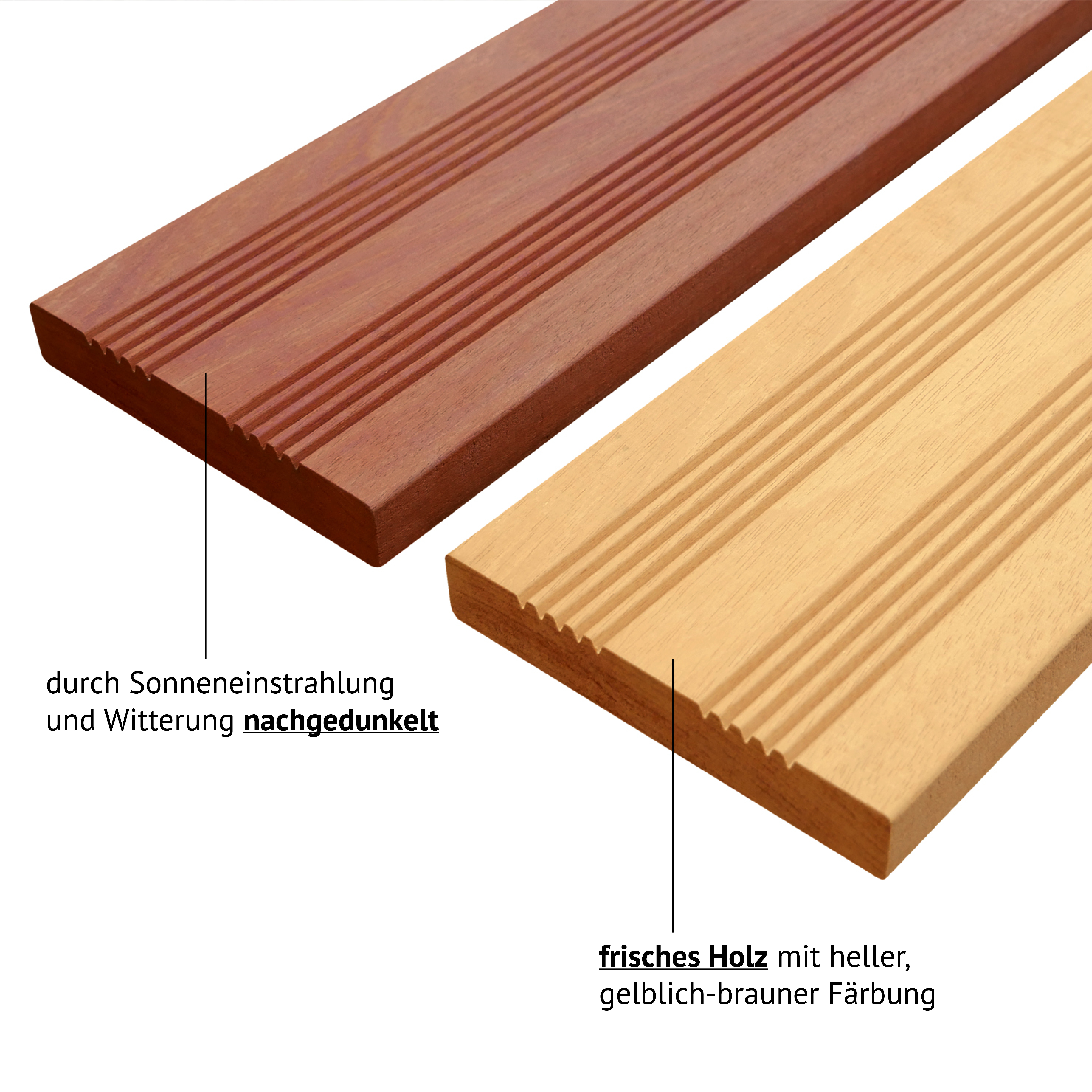 Mururé - Farbigkeitsvergleich
