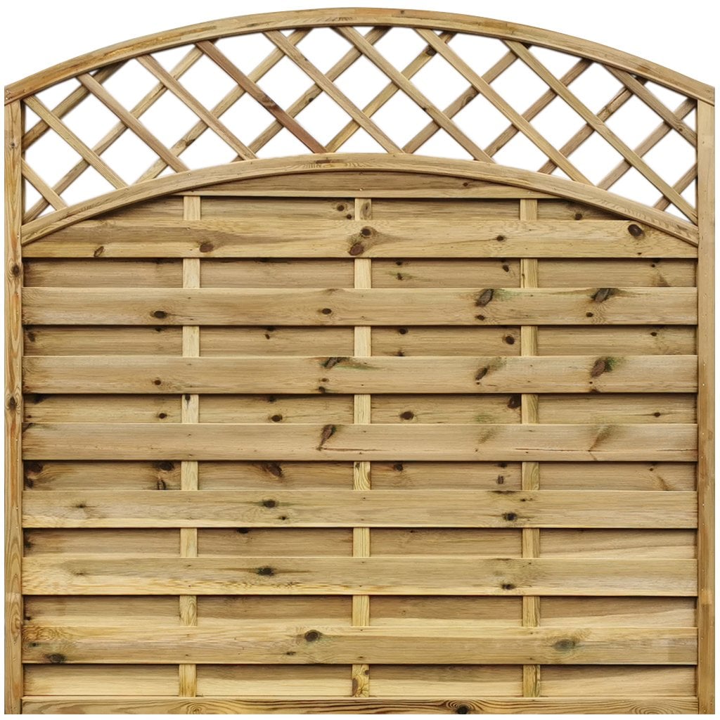 Dichtzaun Classic mit Rankgitter - 180x160/180/160 cm Dichtzaun Classic mit Rankgitter - 180x160/180/160 cm