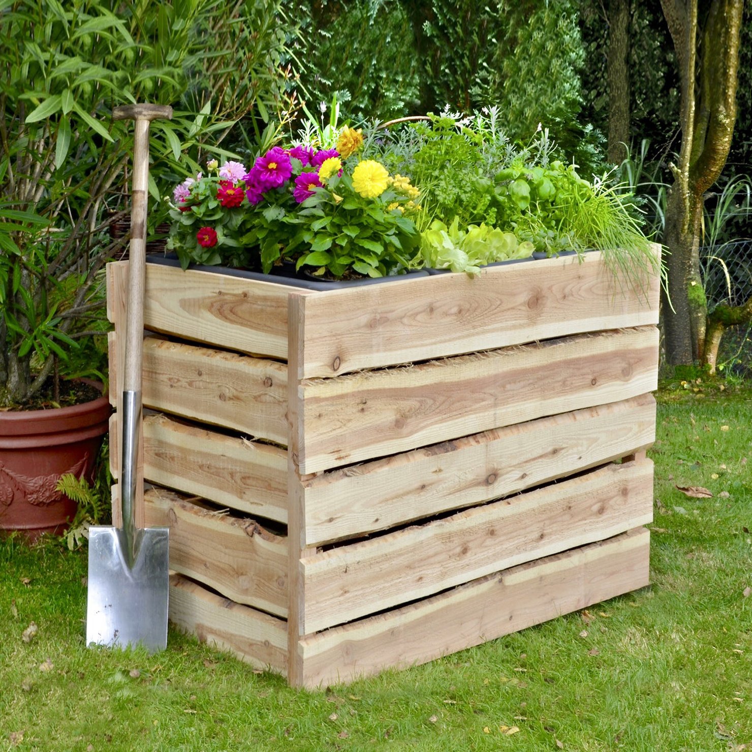Hochbeet Herlev – 110 x 64 x 79 cm