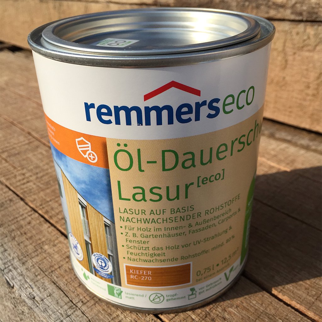 Remmerseco Öl-Dauerschutzlasur 0,75 L