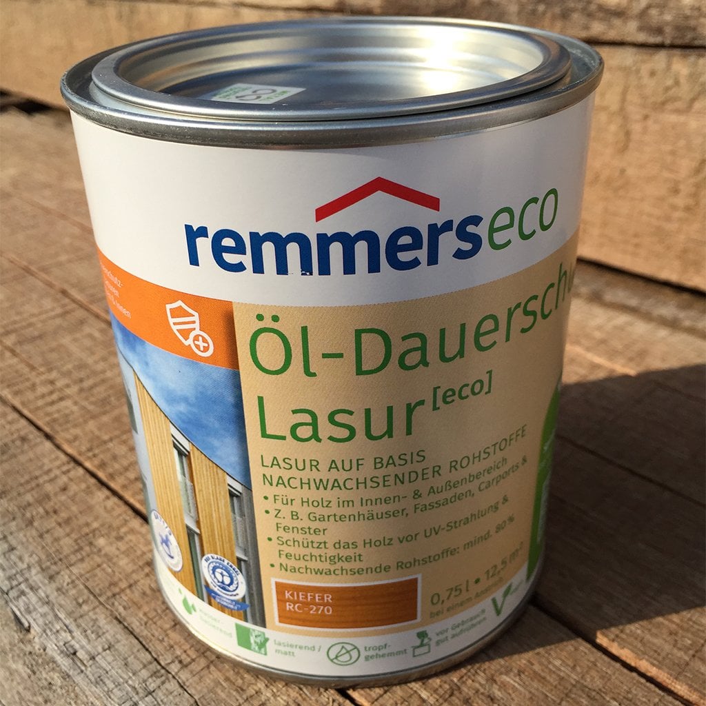 Remmerseco Öl-Dauerschutzlasur 0,75 L Remmerseco Öl-Dauerschutzlasur 0,75 L