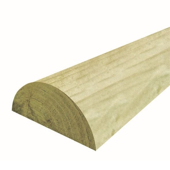 Zaunriegel / Halbholz – 8 x 250 cm Zaunriegel / Halbholz – 8 x 250 cm