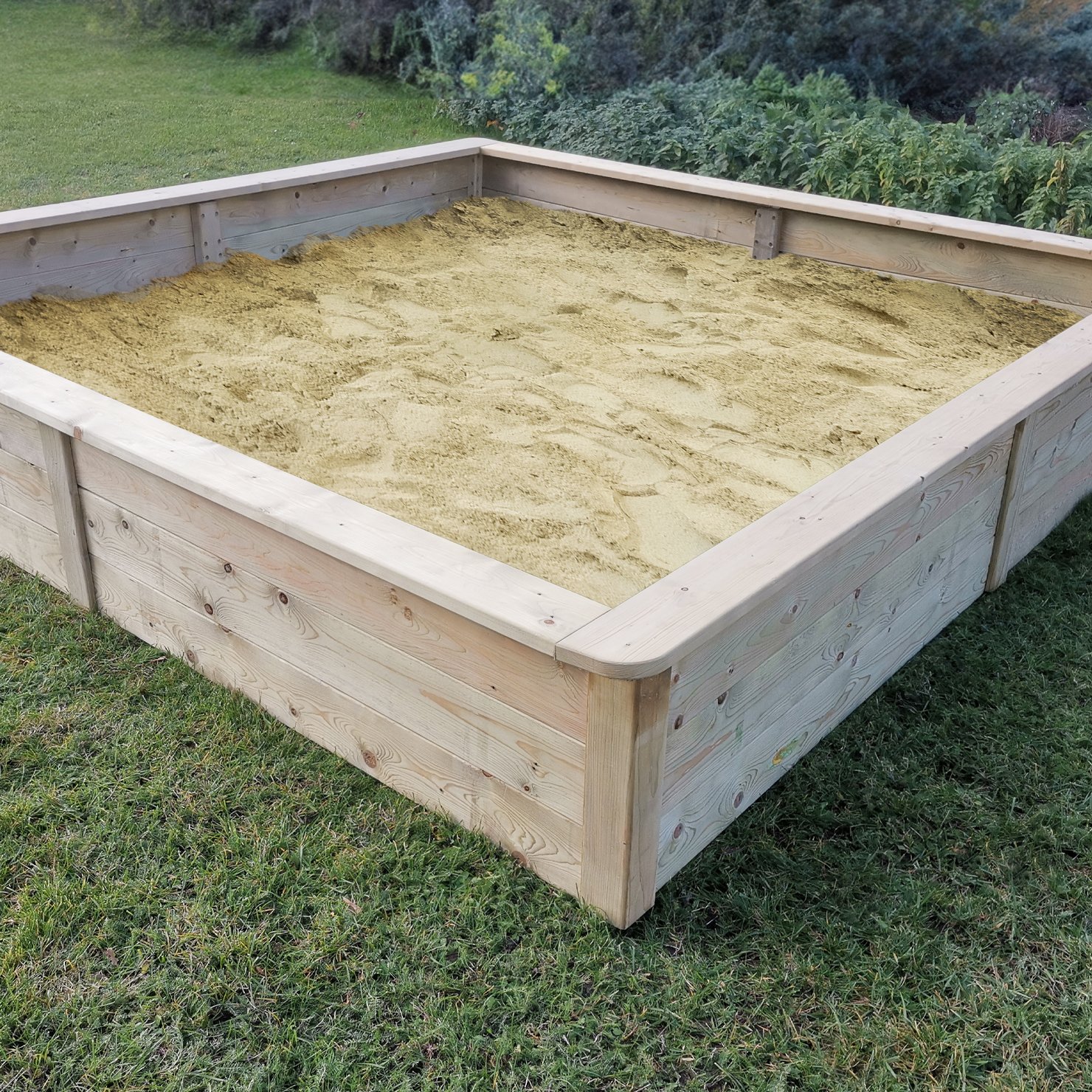 Sandkasten Paula aus Fichtenholz Sandkasten Paula aus Fichtenholz