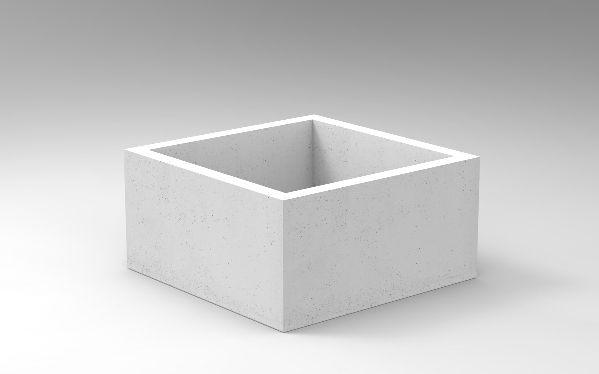 Pflanzkasten Raca-béton 100x100x50 cm Pflanzkasten Raca-béton 100x100x50 cm