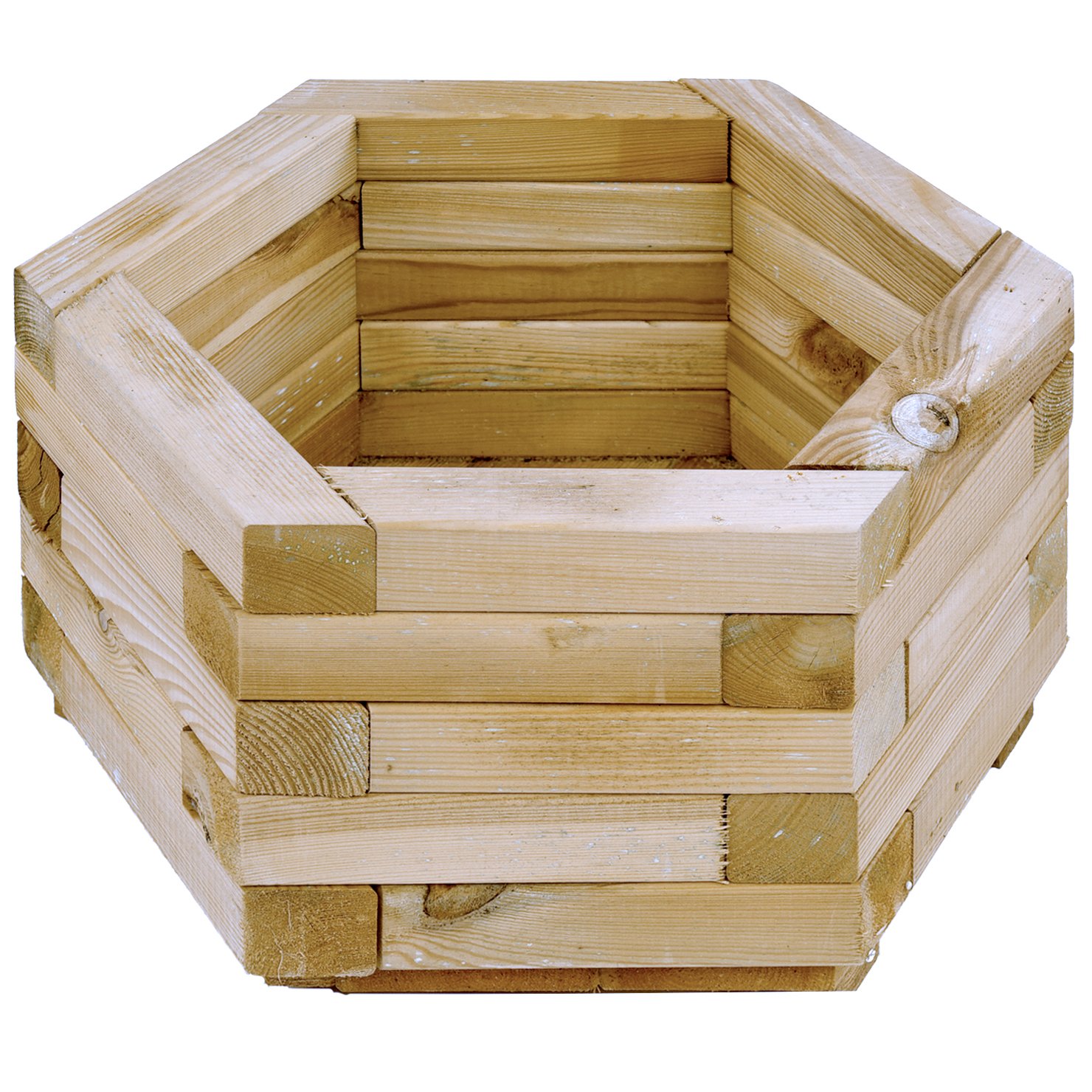Pflanzkasten Stella sechskant – 47 x 22 cm Pflanzkasten Stella sechskant – 47 x 22 cm