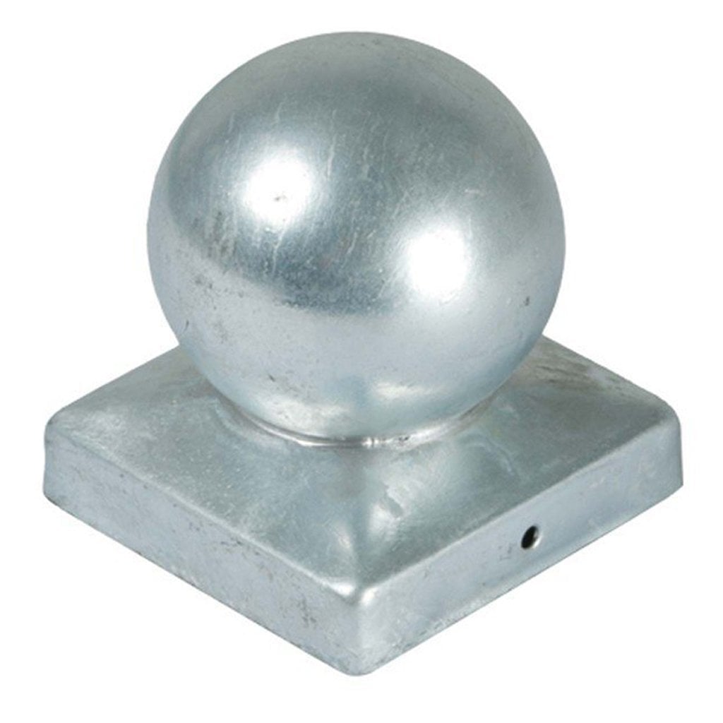 Pfostenabdeckung Metall, Kugel Pfostenabdeckung Metall, Kugel