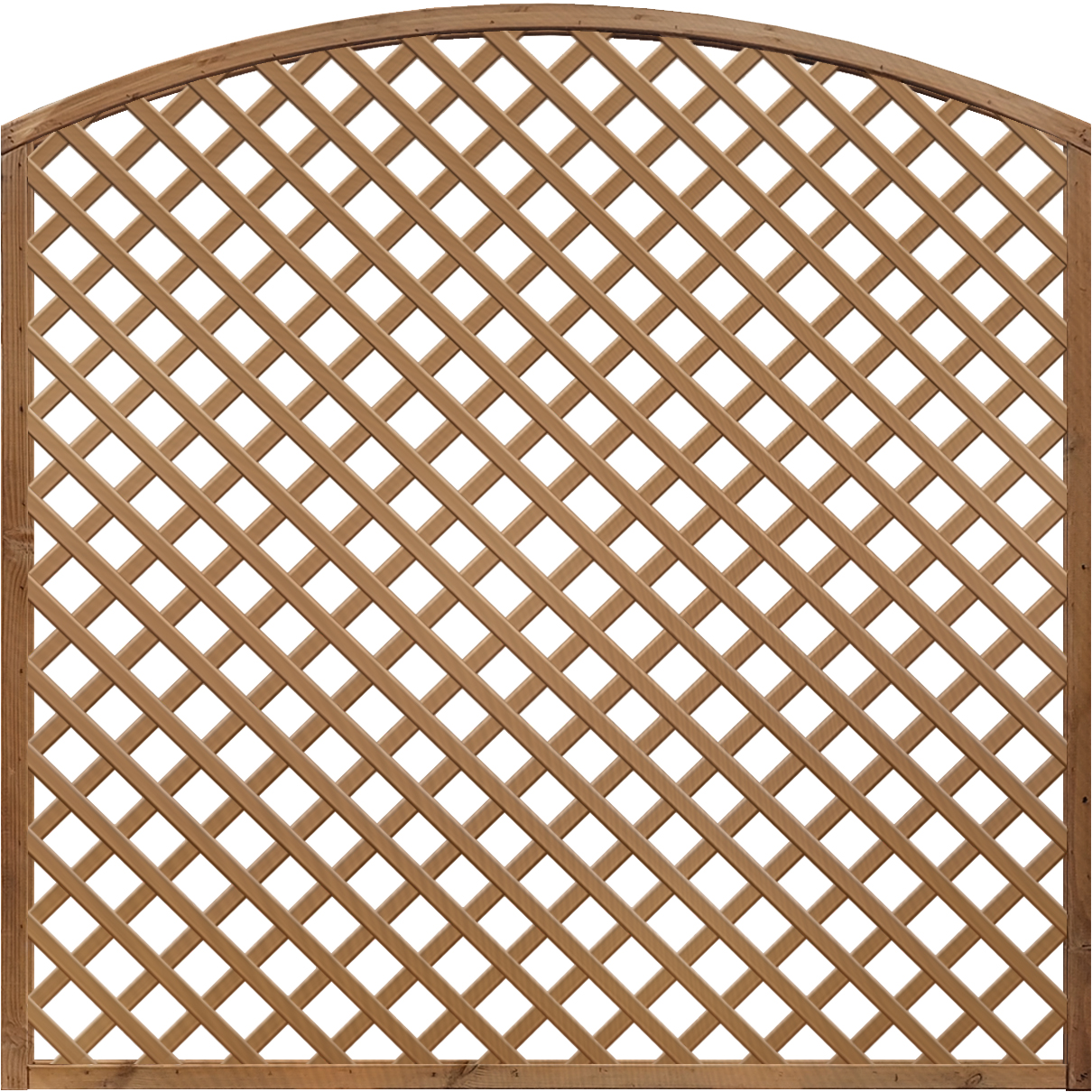 Rankgitter diagonal mit Bogen – 180 x 160/180160 cm