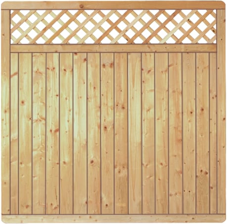 Massivzaun-Classic 180 x 180 cm Massivzaun-Classic 180 x 180 cm