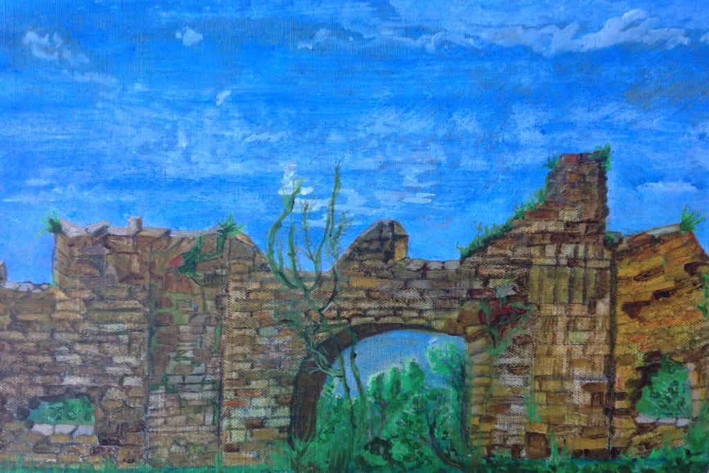 Acrylbild Frühling 11/18 Acrylbild Frühling 11/18
