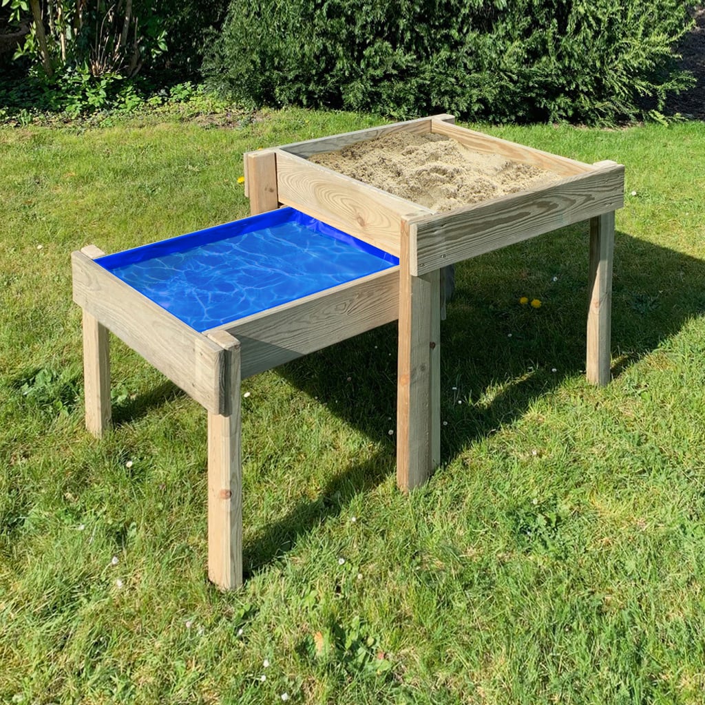 Multifunktions - Spieltische - Set – Beispiel mit Sand und Wasser Multifunktions - Spieltische - Set – Beispiel mit Sand und Wasser