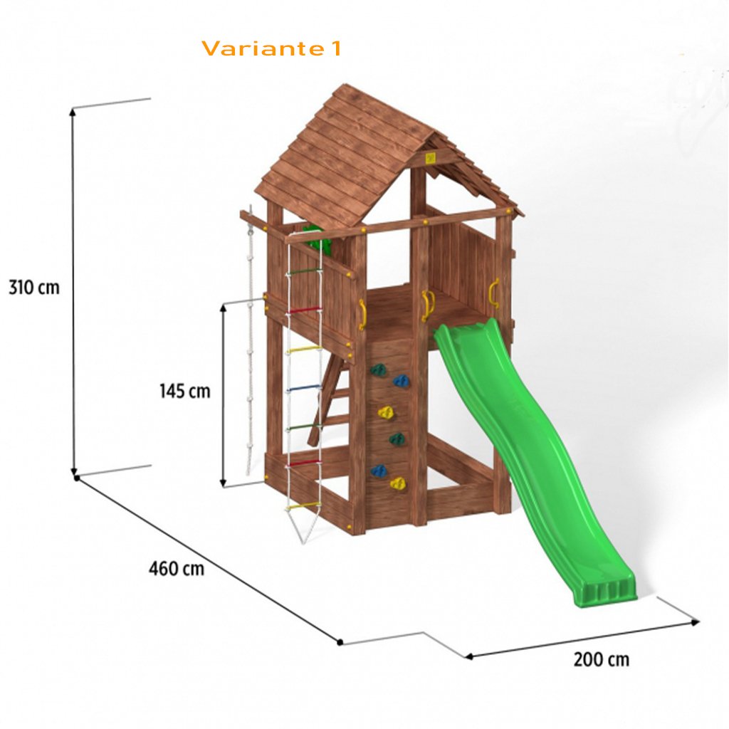 Grundgerüst _ Spielturm Driver Grundgerüst _ Spielturm Driver