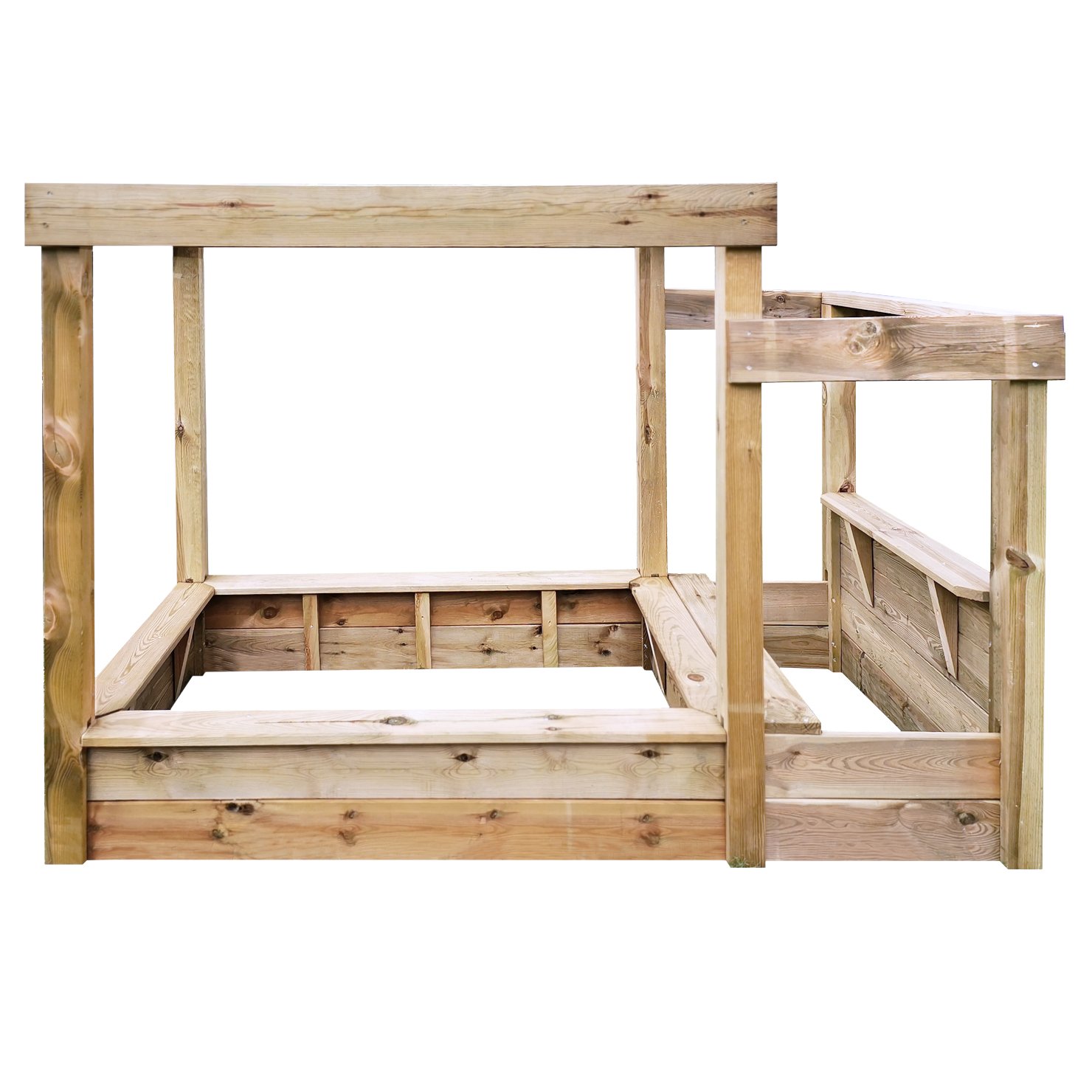 Sandkasten Manni – 240 x 128 x 155 cm Sandkasten Manni – 240 x 128 x 155 cm