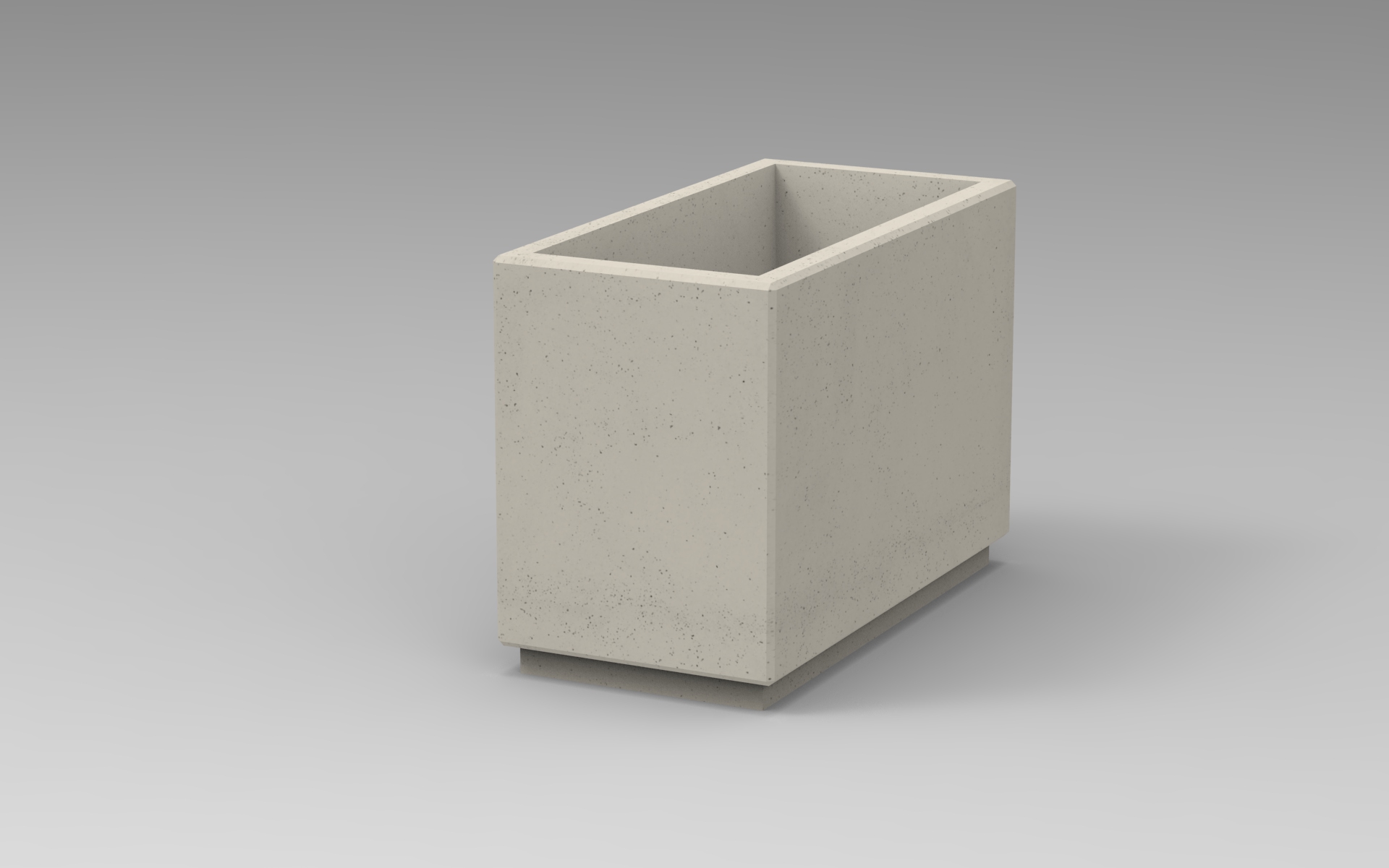 Pflanzkasten Rexa-béton 100 x 50 x 70 cm Pflanzkasten Rexa-béton 100 x 50 x 70 cm
