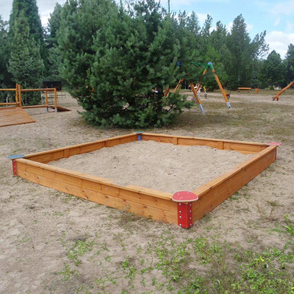 Sandkasten Greta – 300 x 300 x 40 cm